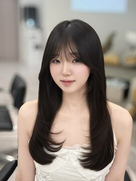 アマトウキョウスマートサロン(AMA TOKYO×Smart Salon) 【SAYAKAスタイル】顔まわり/レイヤーカット/小顔韓国くびれヘア