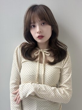 ソア 並木坂(Soa) 顔周りカット/前髪カット/レイヤーカット/ベージュ/ミディアム