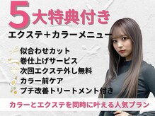 フュージョンファイブ(FUSION5)の雰囲気(エクステ/カラーエクステ/ダブルカラーエクステ/ダブルカラー)