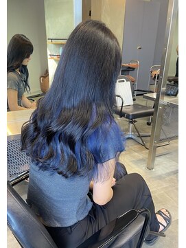 アンジェリカ 大和八木店(ANGELICA) インナーブリーチ アイスブルー!「西村 向日葵」