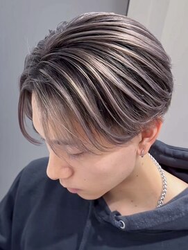 シルバーベージュ【メンズバレイヤージュ】