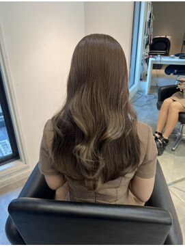 リンドトウキョウ ウメダ(LINDO TOKYO) 梅田/透明感カラー/ブリーチ無し/ダブルカラー/髪質改善