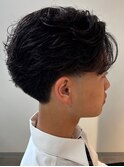 千葉駅MEN’S HAIR/サーフカール/刈り上げセンターパート