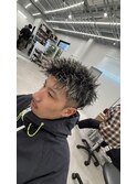 金メッシュ/ダブルカラー/ブリーチカラー［大分駅］