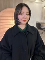 カシェ ナカザキ(CACHE NAKAZAKI) オリーブ/レイヤースタイル/透明感カラー
