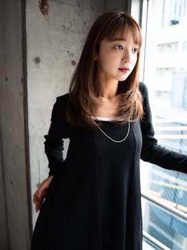 ソワ 四日市(soie) 髪質改善ケアカラー×レイヤーカット