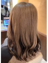 フレリス(FreRis)&nbsp;ベージュ＋ブラウン【アンブレラカラー】