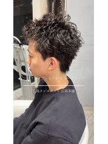 アヴァンス 広島本通店(AVANCE.)&nbsp;スパイキーショート ピンパーマ