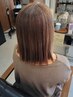 【分け目・フェイスライン】白髪染めポイントカラー