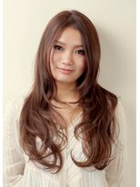 アジュ(aJyu) カラーリングで魅せる! ジュエリーロング