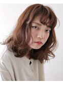 ナチュラルパーマスタイル