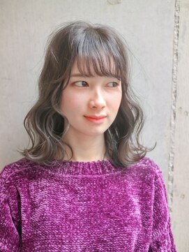 ダヴィン 中目黒(DaVin) 【DaVin中目黒】30代40代小顔ふわミディ大人かわいい毛先パーマ