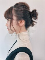 【GARDEN 田中麻由アレンジかおまわり後れ毛ヘア】