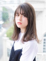 ルティア 池袋(Lutia) シースルーバング ライトベージュ