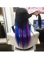 グレース(grace)&nbsp;エクステ90本　インナーカラー