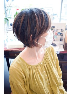 ベル(BELL) 前髪長めショートです。【BELL桜新町/用賀】