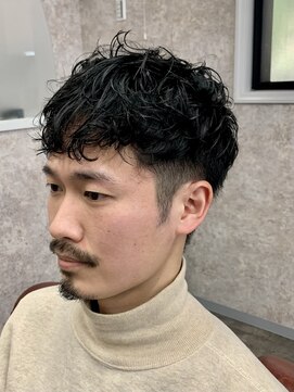 ヘアサロン シュウ 【戸田公園5分/メンズバーバー】パーマ×ツーブロ刈り上げ◎
