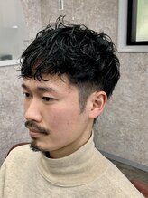 ヘアサロン シュウ 【戸田公園5分/メンズバーバー】パーマ×ツーブロ刈り上げ◎