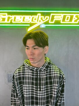 グリーディーフォックス 代々木(Greedy FOX) 束感/コンマヘア/アップバング/ツーブロックマッシュ/フェード