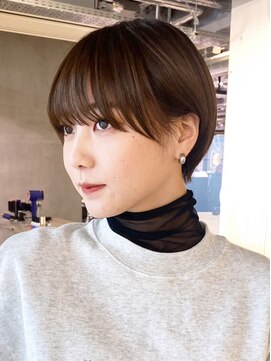 アルバム 池袋(ALBUM) マッシュショート_ショコラアッシュヘルシースタイル_ba440861