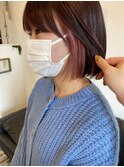 ピンクイヤリングカラー
