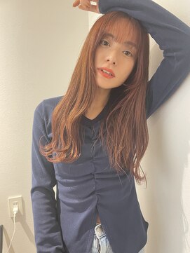 イニット 奈良新大宮(init.) 20代 30代 40代 エクステ 前髪カット ベージュピンク 髪質改善