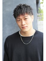 フランクスバーバー アンド ビアークラブ(FRANK'S BARBER and BEER CLUB)&nbsp;刈り上げツーブロックハードツイストパーマ