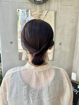 スミ(sumi) 結婚式ヘアセット×tight arrange