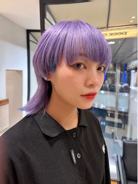 ピークアブー ワン(PEEK-A-BOO ONE) ハイトーンウルフ　マッシュウルフ