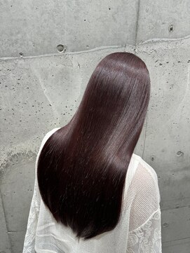 レックスヘアーインターナショナル(ReX HAIR INTERNATIONAL) 【山嵜　栞】ブリーチなし"red color"