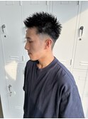 メンズ刈り上げスパイキーショート