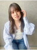 【obje't ciel】sheer color ×  brown 【佐藤早希】