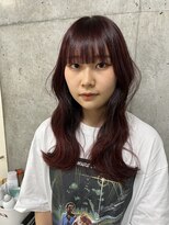 ホロン 池袋(HOLON) 韓国風チェリーレッドヘア