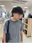 波巻きツイストスパイラル/ツイストスパイラル/波巻き/メンズ