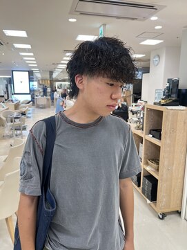 ケンジ 平塚ラスカ店(KENJE) 波巻きツイストスパイラル/ツイストスパイラル/波巻き/メンズ