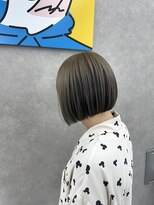 サロウィン 水戸(SALOWIN)&nbsp;アンブレラカラー　× ぱつっとボブ