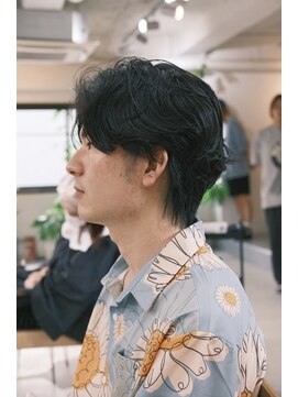 フェイヴィーズ(FavyS) センターパート ニュアンスパーマ 大阪美容室