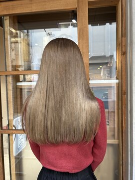 ゼロヨンハチ(048) ミルクティーベージュ(ブリーチ一回)