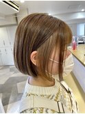 イヤリングカラー/ホワイトベージュ/オリーブベージュ
