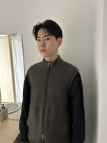 =メンズボブ/メンズボブパーマ/フェザーパーマ／MEN’S HAIR