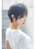 ミニウルフレイヤーカット顔周りカット前髪カットショート/大宮
