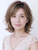 ノラキチジョウジ(NORA KICHIJOJI)&nbsp;耳かけ大人レイヤーカットハイライトカラー白髪染めくびれ