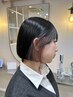 カット＋イヤリングカラー＋濃密泡TR￥16,434～