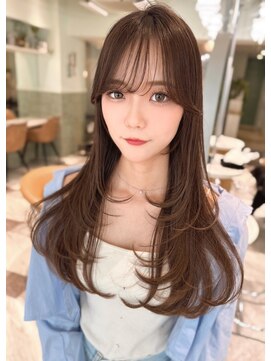 ロンド ロビン 栄(Lond robin) 【Lond robin】木屋元一 前髪/顔まわり/2way/韓国/レイヤー