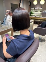 ショコラ アン 横須賀中央 大人可愛い垢抜け小顔ボブ♪