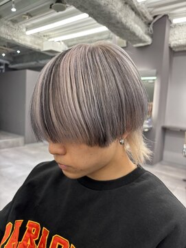 ロテ 名古屋 名駅店(Lote.) ミディアムヘア/デザインカラー/フェイスフレーミング/名古屋