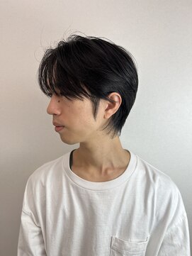 ステージ(STAGE) ダウンパーマ　ニュアンスパーマ　センターパート