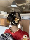 【guerir enomiya】成人式ヘア