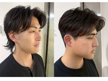 ヤヨイブレインズ グランデ(YAYOI BRAINS GRANDE)の写真/『センターパート×ニュアンスパーマ』◆パーマ初心者でも挑戦しやすい”ちょうど良い毛流れ”創ります！