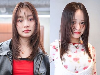 ニコ トウキョウ ヨコハマ(nico)の写真/顔まわりが華やぐ！ハッシュカットとレイヤーカットで理想の似合わせスタイルを実現◎